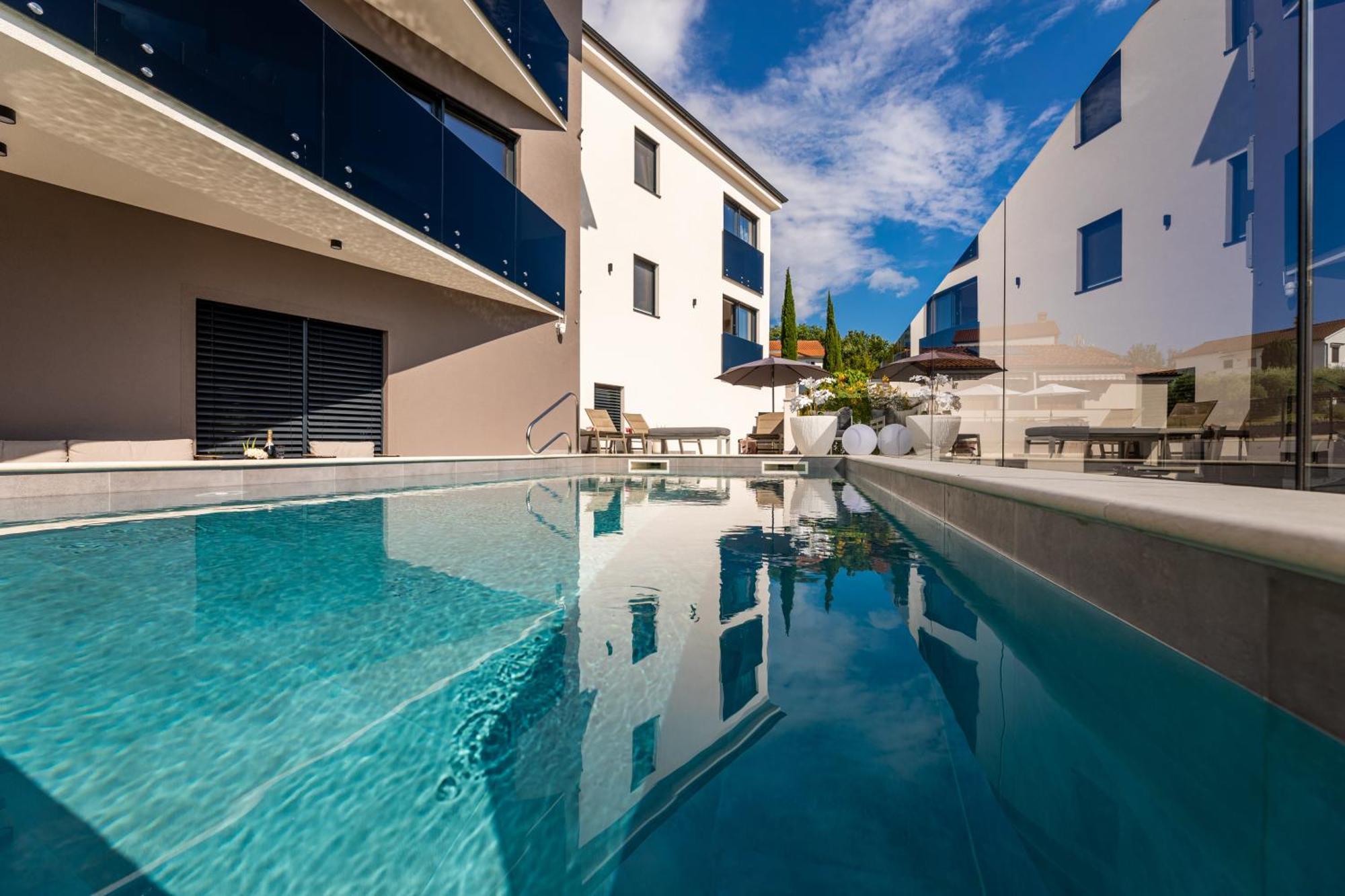 Villa Aurea Apartments Malinska De Luxe 외부 사진