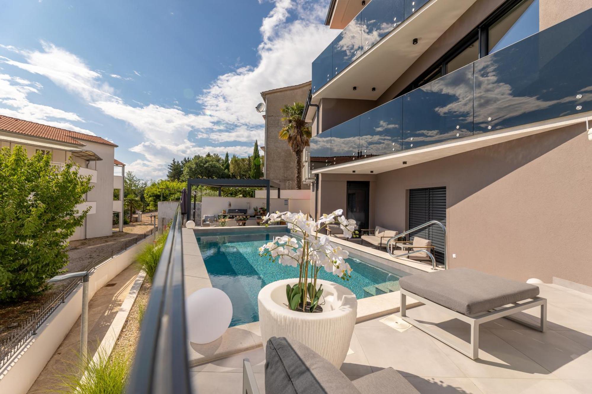 Villa Aurea Apartments Malinska De Luxe 외부 사진