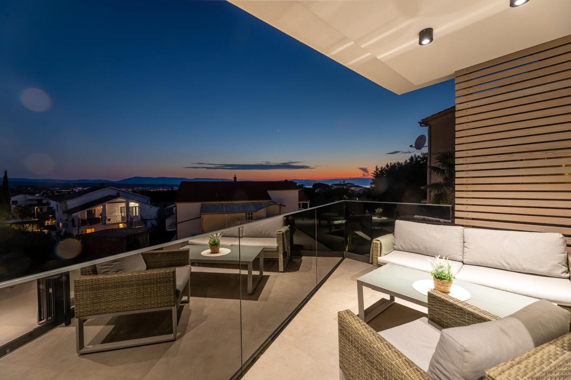 Villa Aurea Apartments Malinska De Luxe 외부 사진