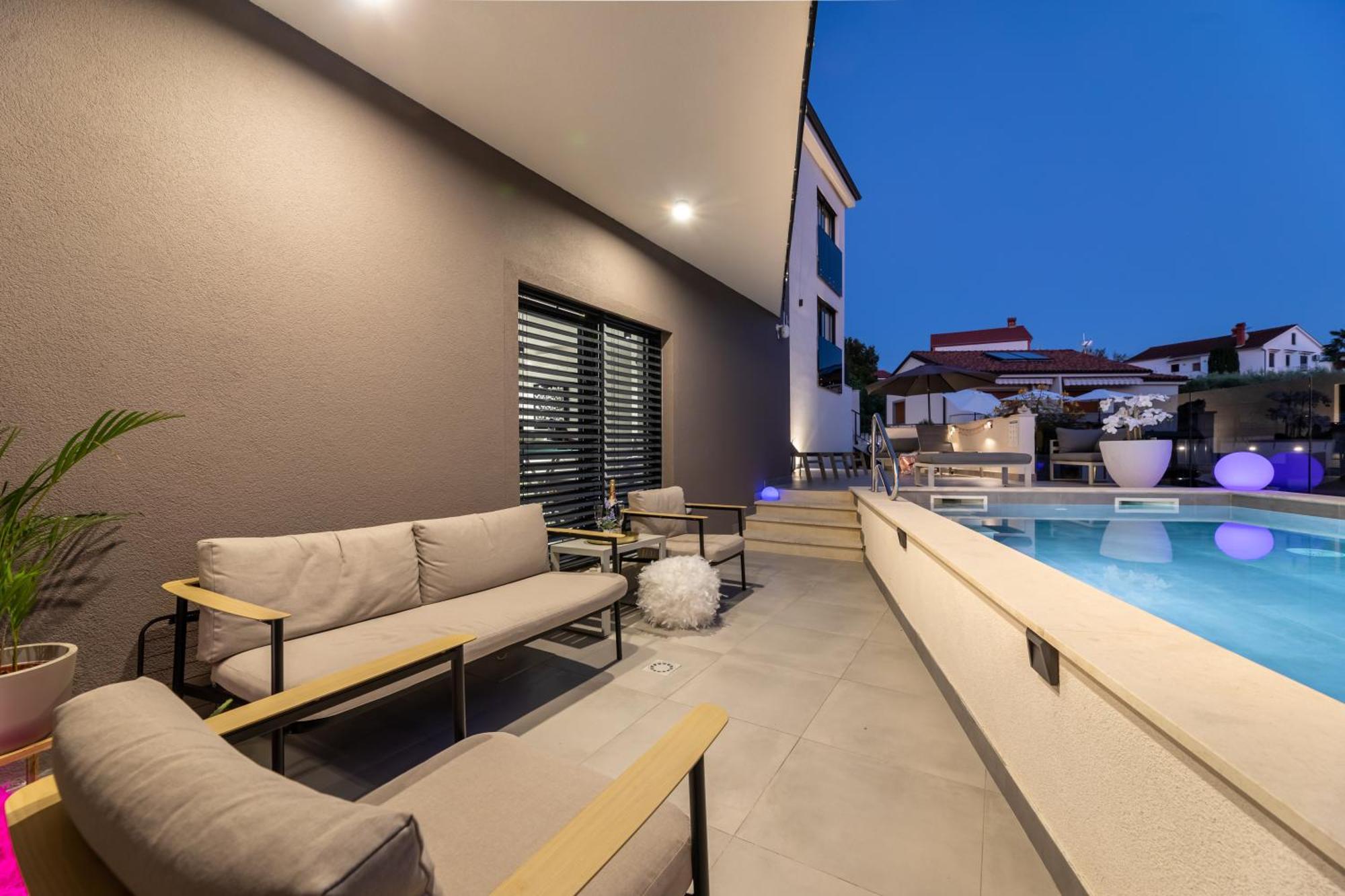 Villa Aurea Apartments Malinska De Luxe 외부 사진