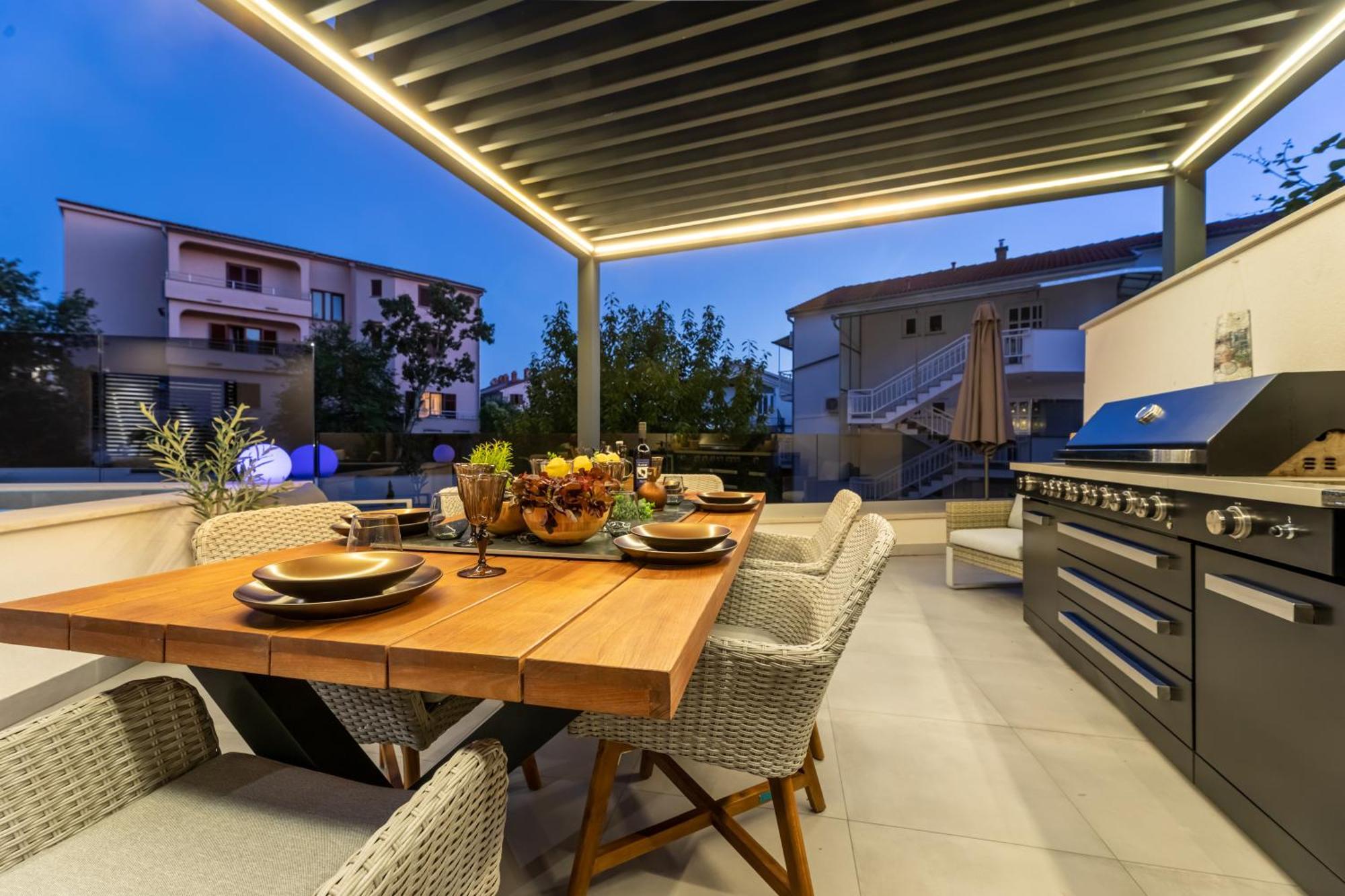 Villa Aurea Apartments Malinska De Luxe 외부 사진
